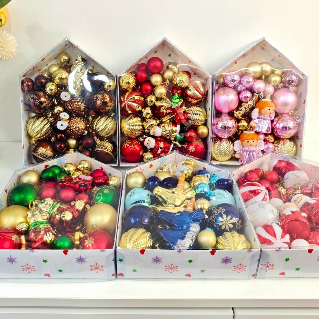 набор новогодние шары,рождественская игрушка,елочное украшение,новогодняя игрушка,ëлочная игрушка