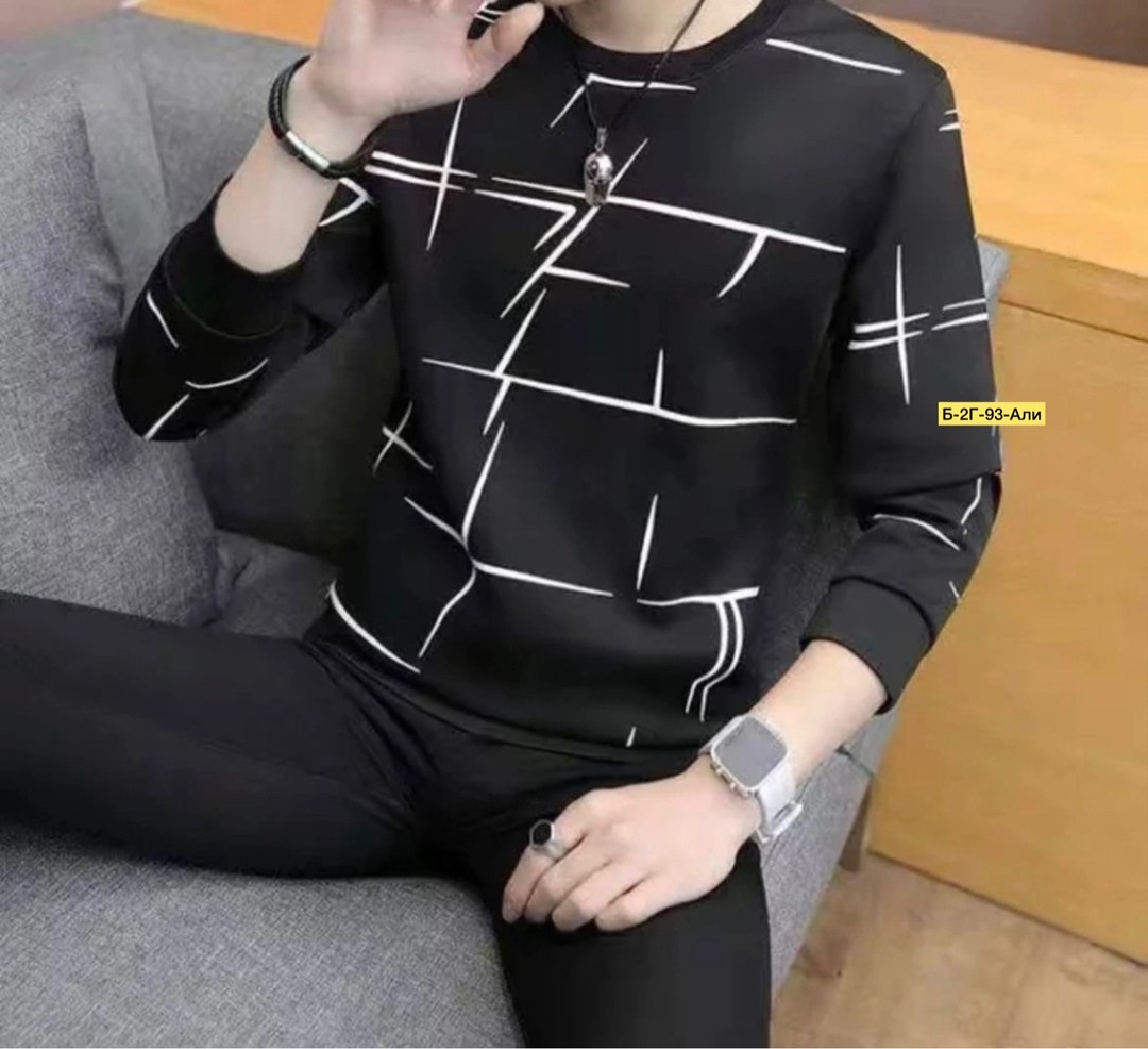 свитшот мужской белый,мужская кофта,свитшот мужская,мужская рубашка с длинными рукавами,мужская мода