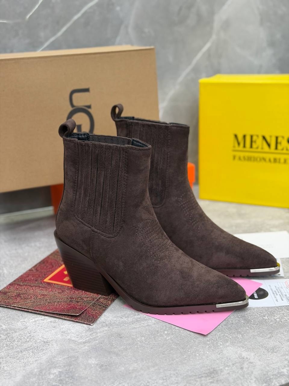 ,казаки натуральная замша,ботильоны казаки, женская,казаки замшевые эконика