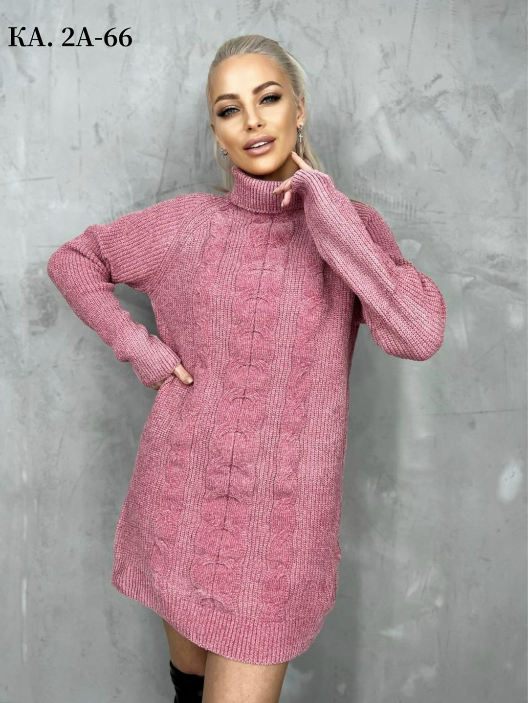 платье вязаное,свитер с горлом,свитера туники,свитер с горлом удлиненный,туника теплая