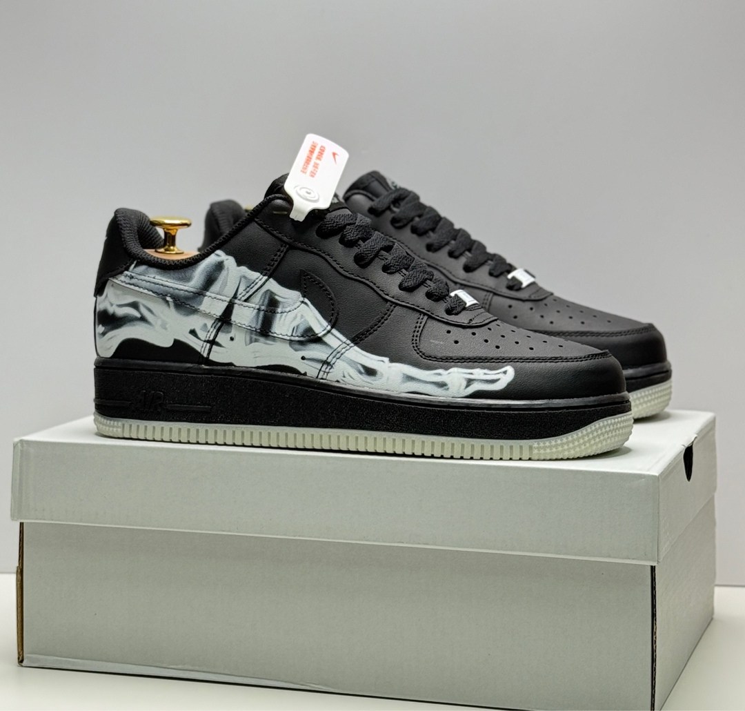 nike air force 1 low black skeleton,nike air force 1 skeleton black,nike air force 1 skeleton,nike air force 1 low black skeleton halloween,air force 1 skeleton