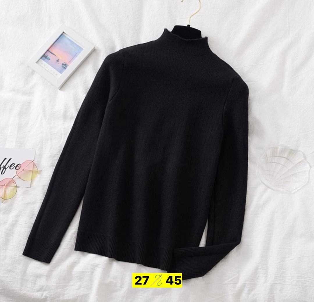 свитер с высоким воротом,женский вязаный свитер с высоким воротником,женский вязаный свитер,свитера женские,повседневный джемпер