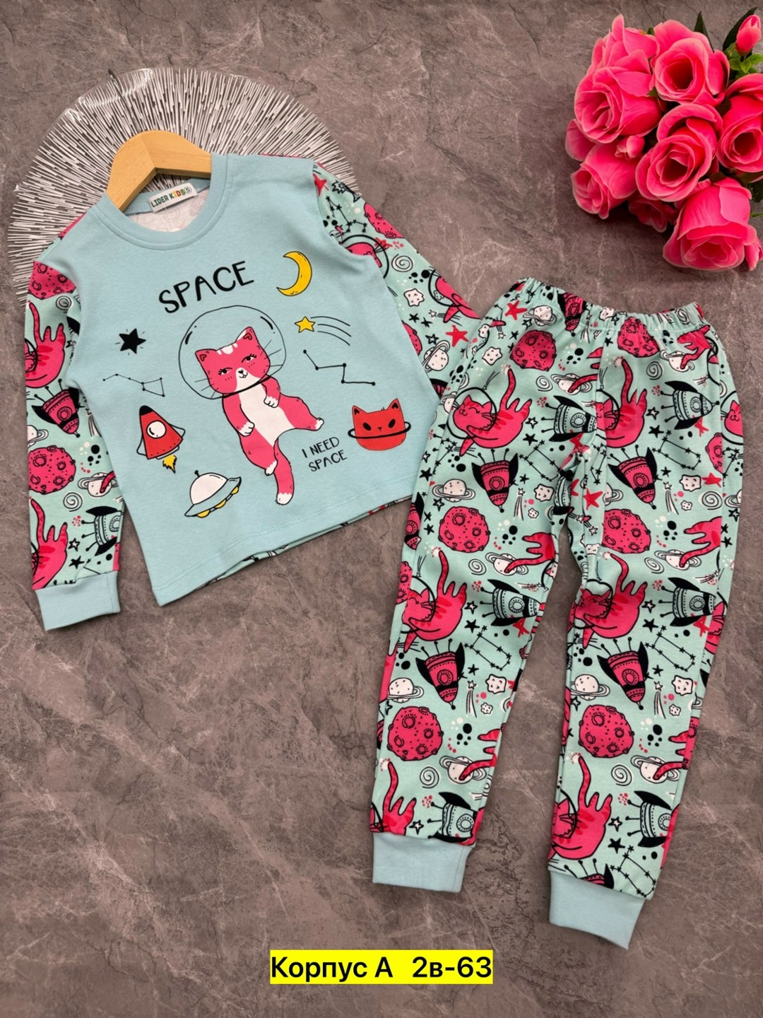 пижама для девочек,детская пижама,теплая пижама,пижам,пижамка для девочки