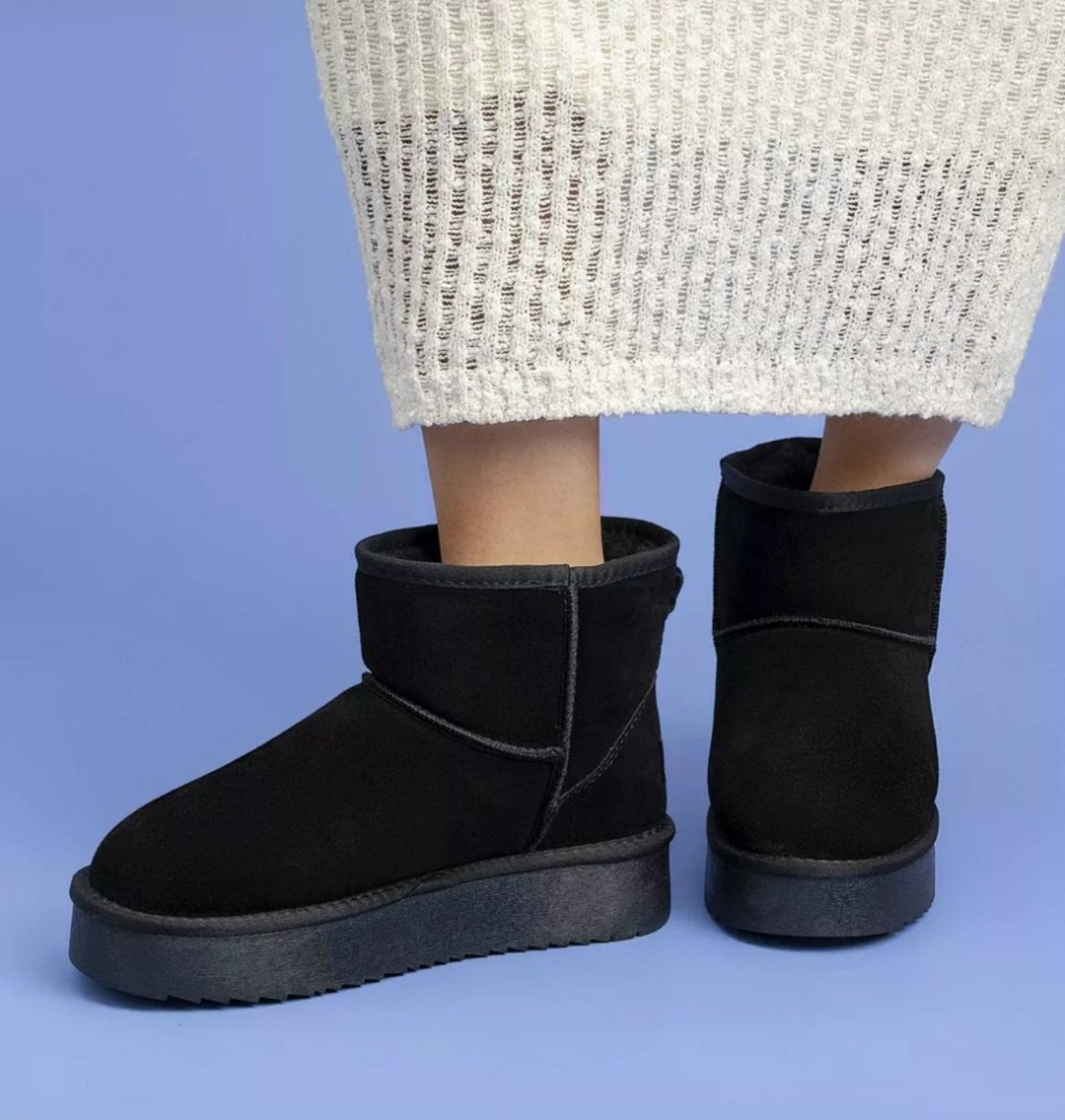 угги женские,,черные угги,ugg угги classic clear,угги ugg classic mini platform