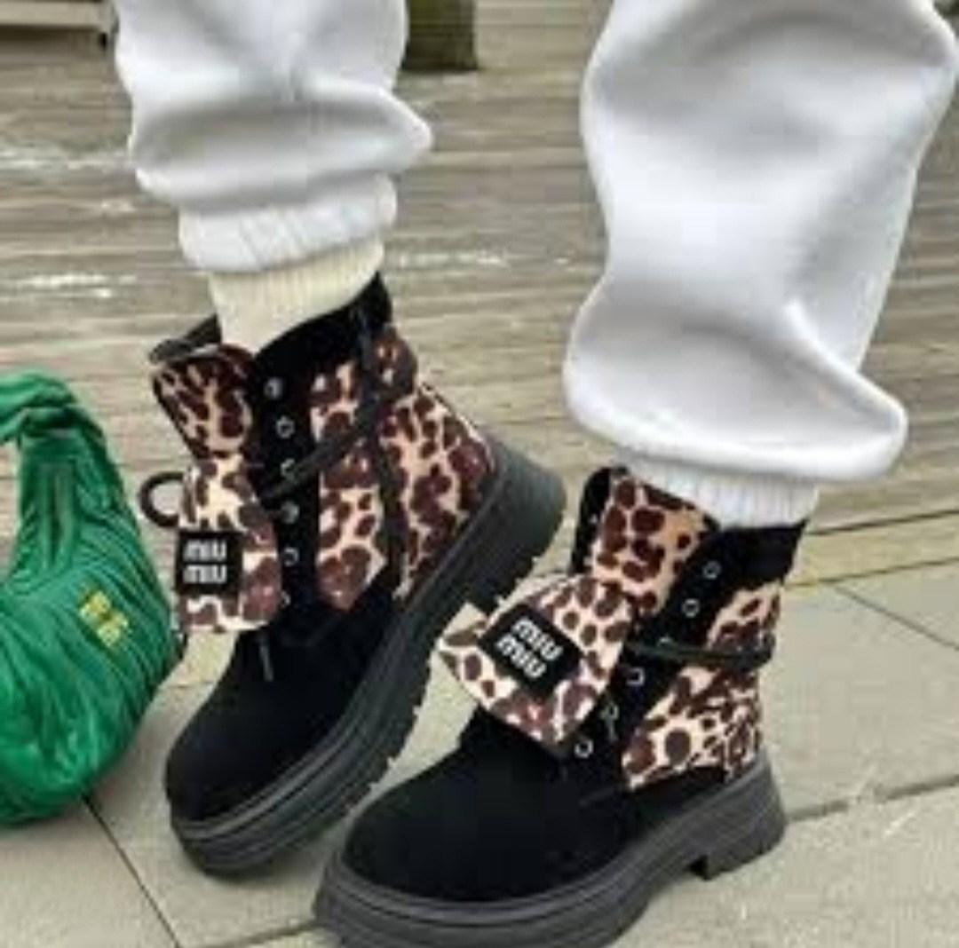 ,леопардовые ботинки,женские ботинки,модные ботинки,женская  зимняя