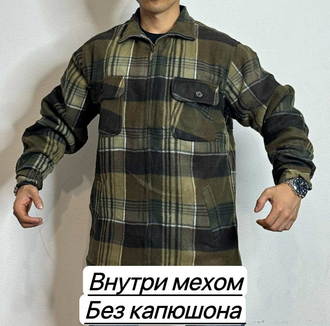 рубашка мужская клетка,рубашка на меху,рубашка теплая на флисе,теплая рубашка в клетку,теплая рубашка