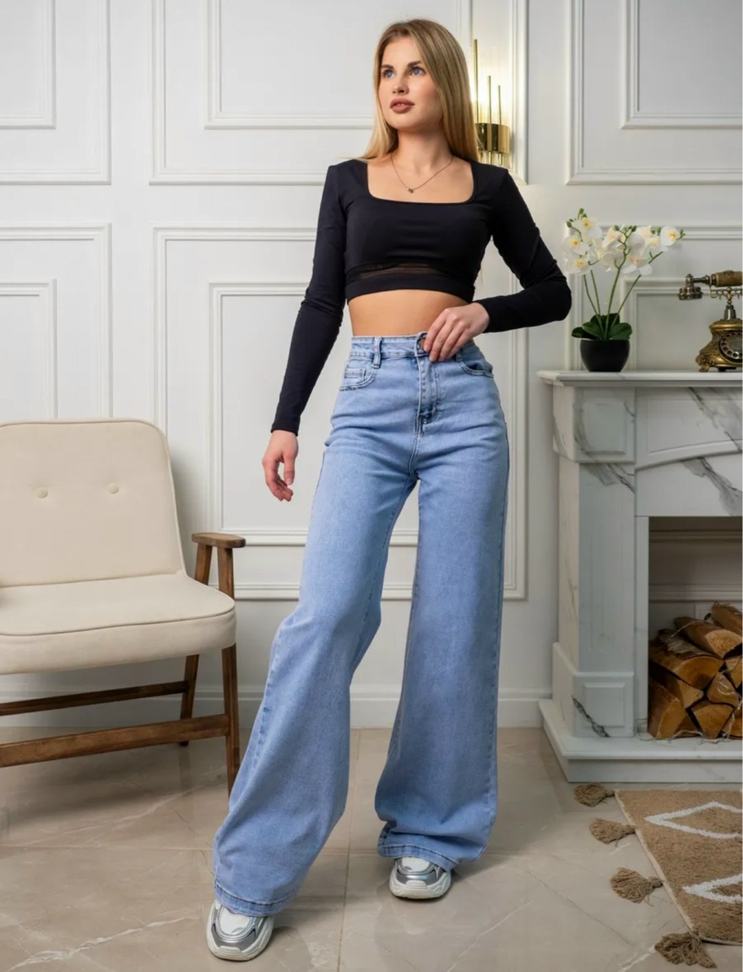 джинсы женские,джинсы брюки,женские джинсы широкие,джинсы широкие,голубые джинсы