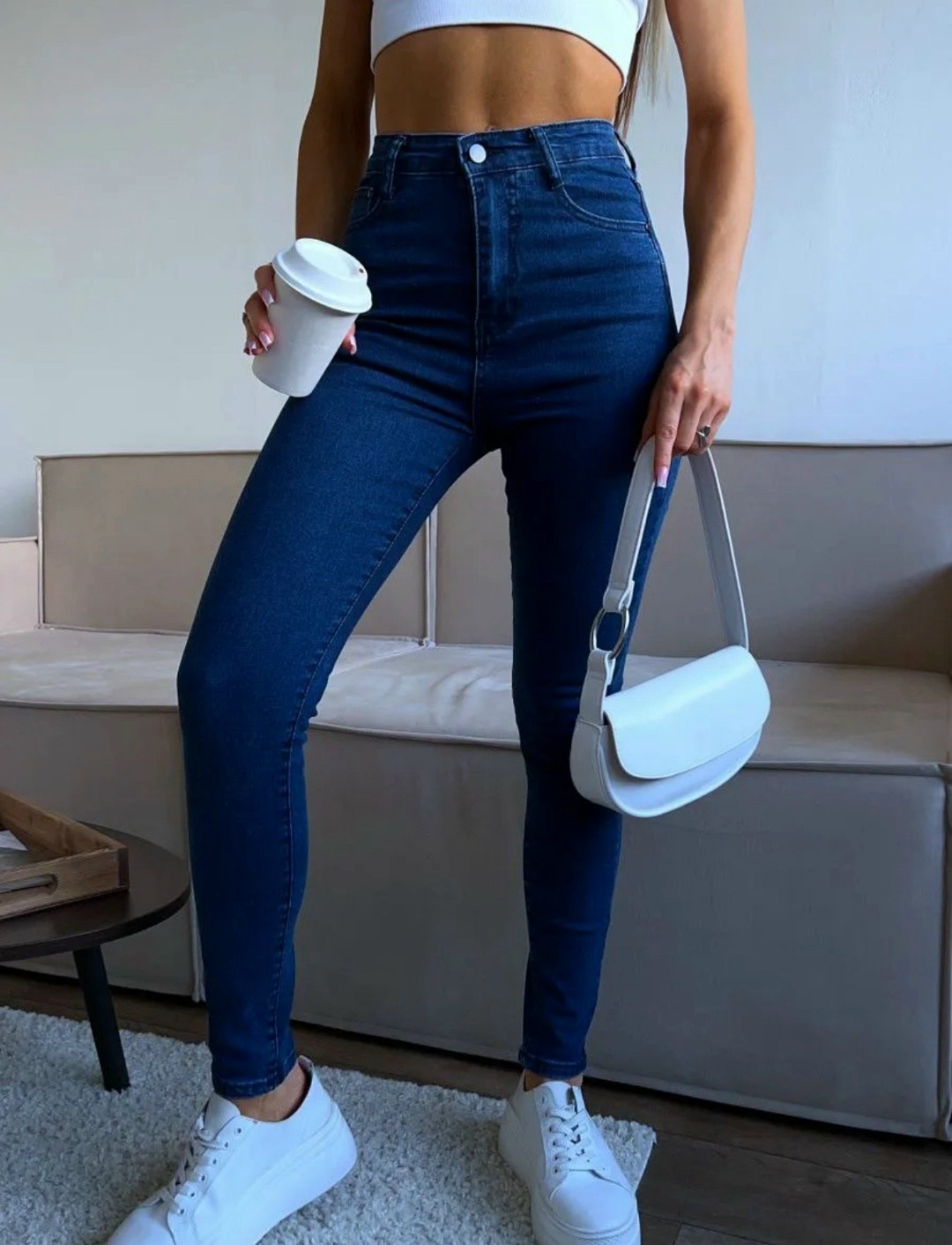 джинсы с высокой посадкой скинни,джинсы женские,зауженные джинсы скинни с высокой посадкой,джинсы синее,женские джинсы скинни