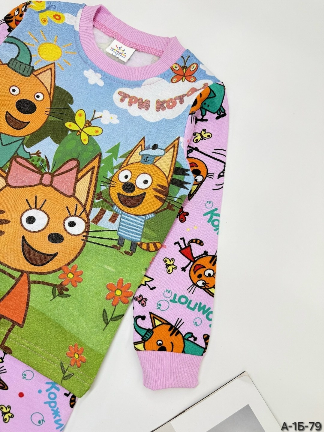 пижама детская,пижама для девочек,пижама для детей,пижама для мальчика,пижама три кота для девочек