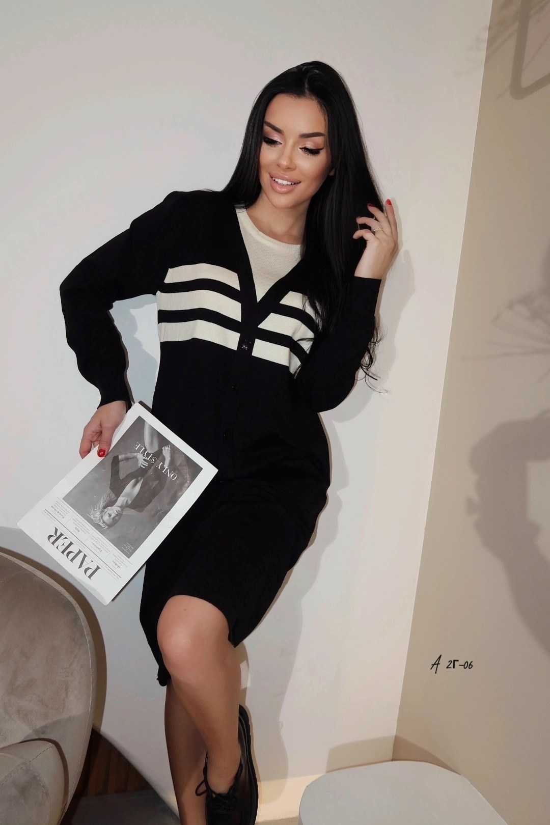 стильное платье,платье вязаное,туника стильная,платье с кофтой,женские платье