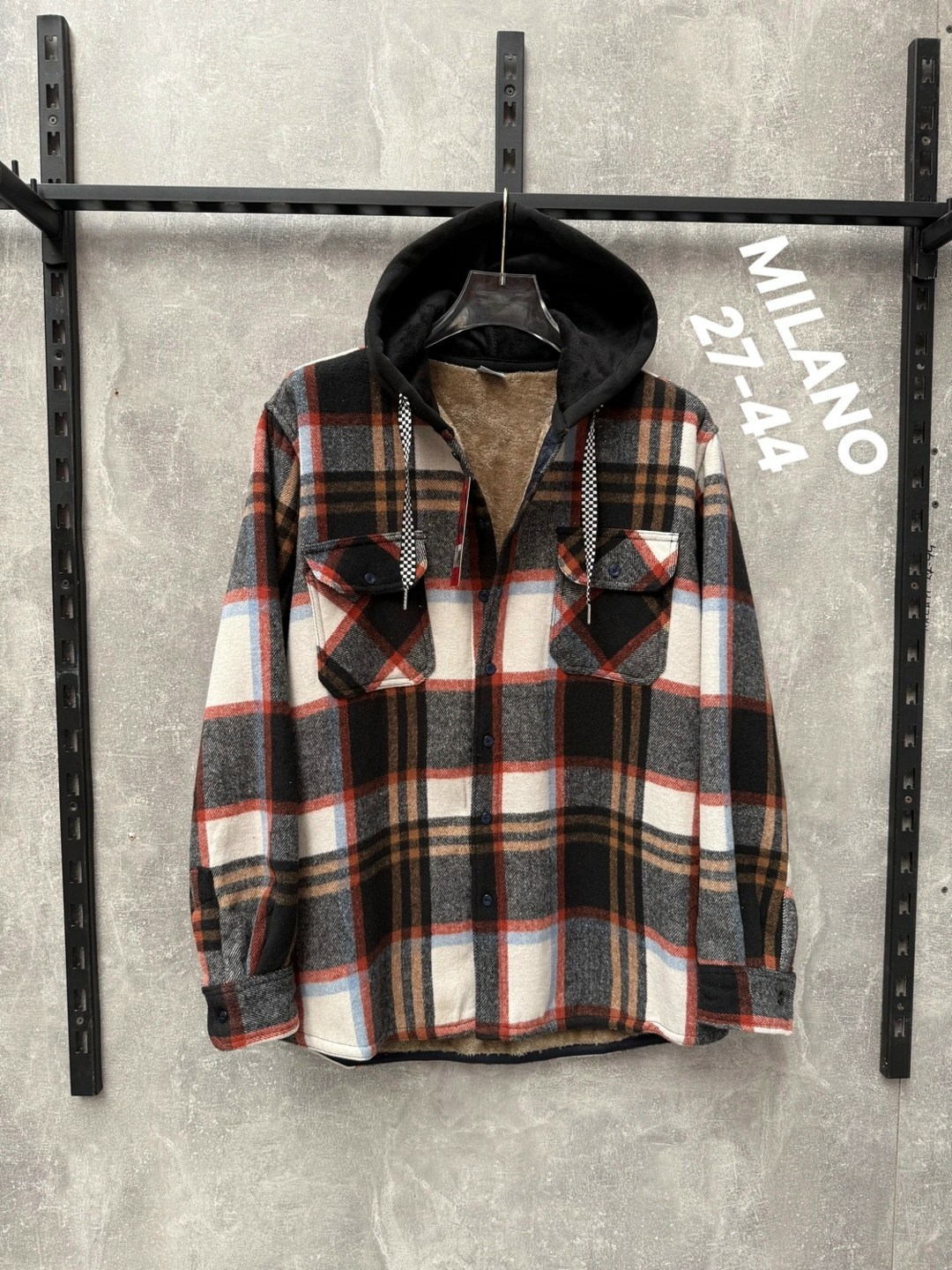 рубашка с капюшоном,теплая рубашка,рубашка на флисе,рубашка мужская с капюшоном,куртка в клетку мужская