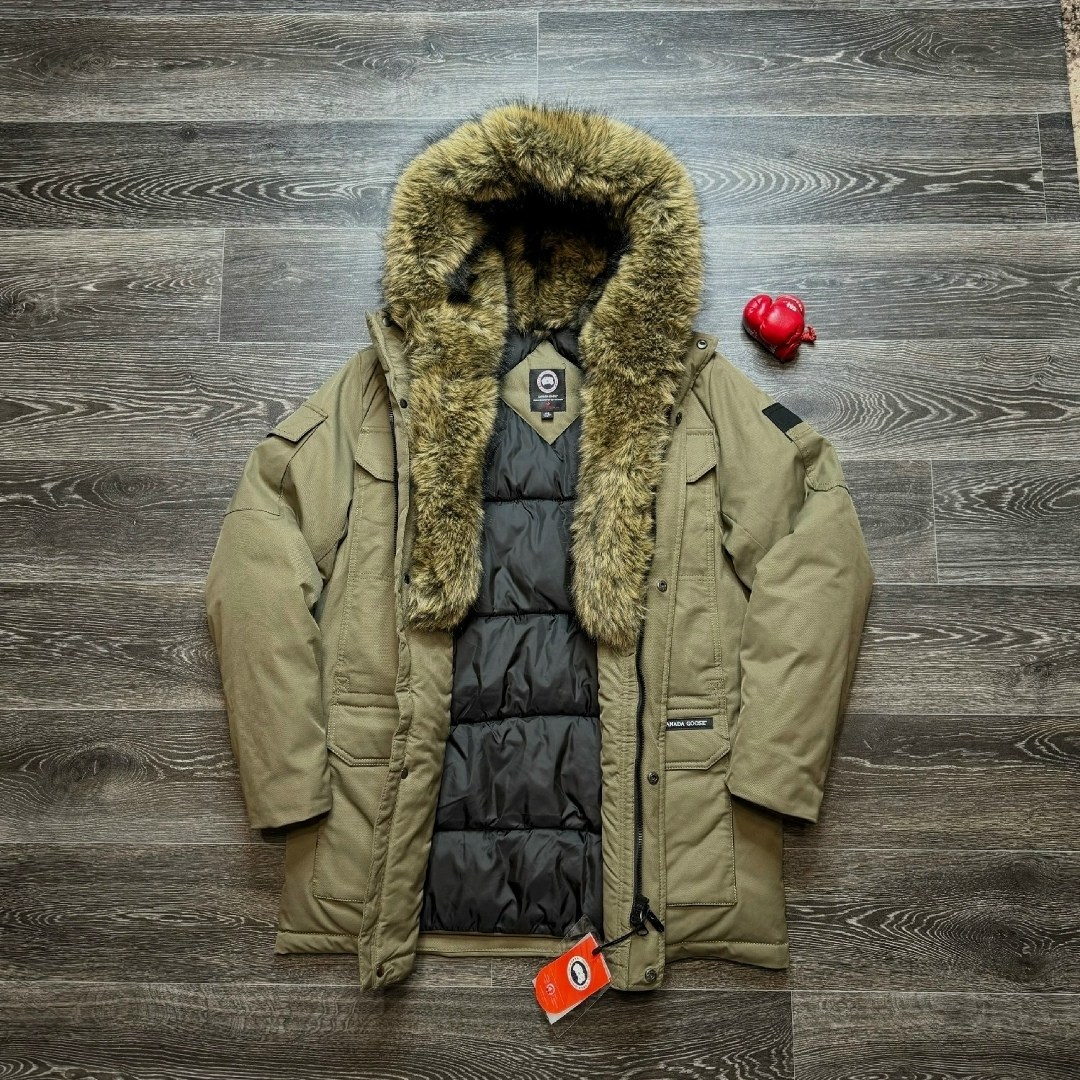 куртка зимняя canada goose,куртка canada goose мужская,canada goose пуховики мужские,пуховик канада гус хаки,зимняя куртка парка