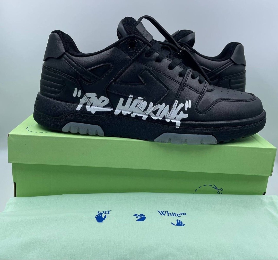 кроссовки off white out of office,off white кроссовки,кроссовки офф вайт,кроссовки,черные кроссовки