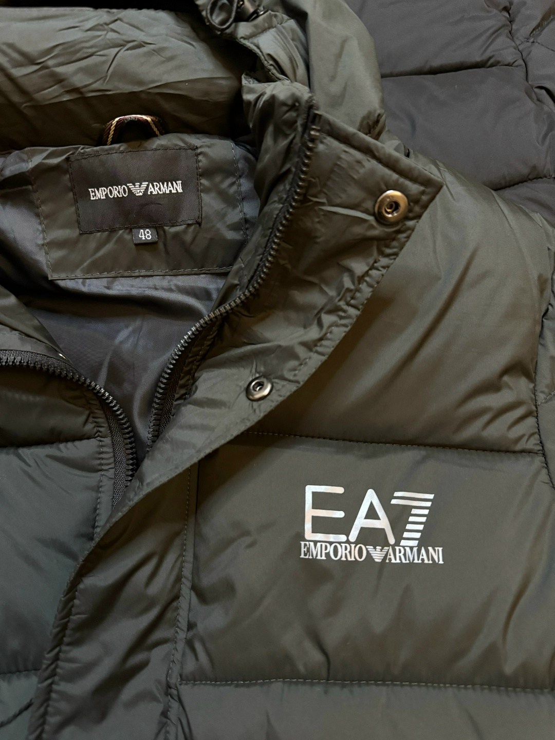 куртка зимняя армани ea7 мужская,удлиненная куртка,куртка зимняя,пуховики мужские,пуховик