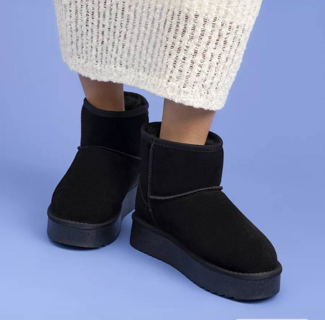 угги женские,,черные угги,ugg угги classic clear,угги ugg classic mini platform