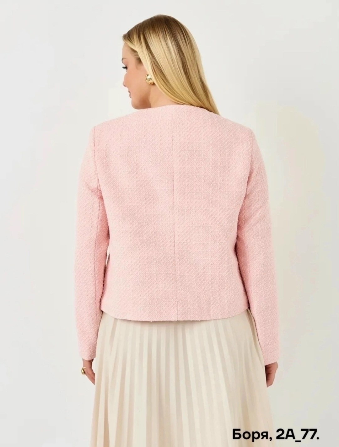 жакет твидовый укороченный теплый,жакет твидовый укороченный,жакет,пиджак жакет твидовый,zarina твидовый жакет розовый