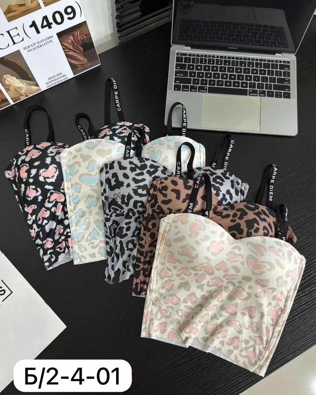 топ женский,нижнее белье женский,бюстье,женский бесшовный топ,леопардовый топ