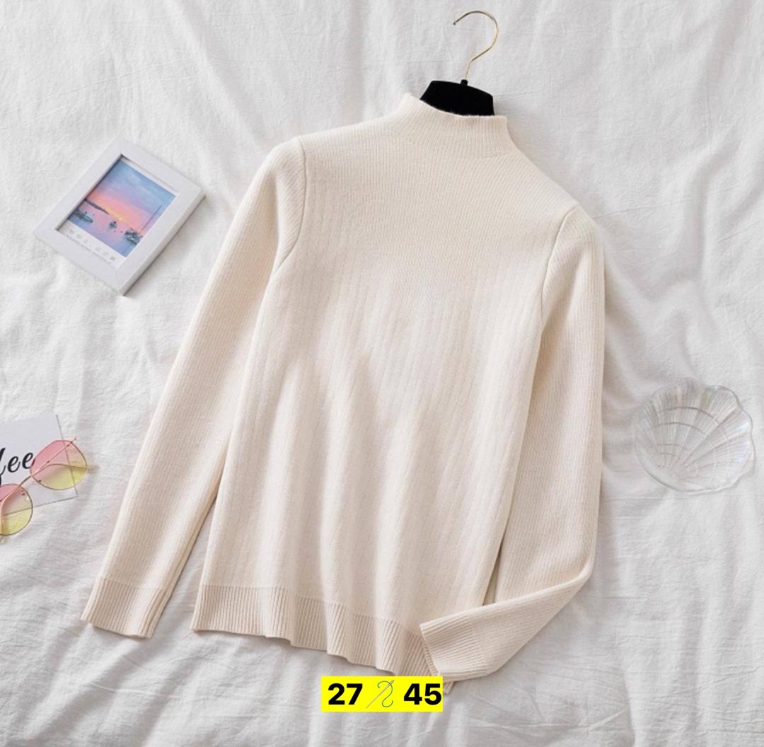 свитер с высоким воротом,женский вязаный свитер с высоким воротником,женский вязаный свитер,свитера женские,повседневный джемпер