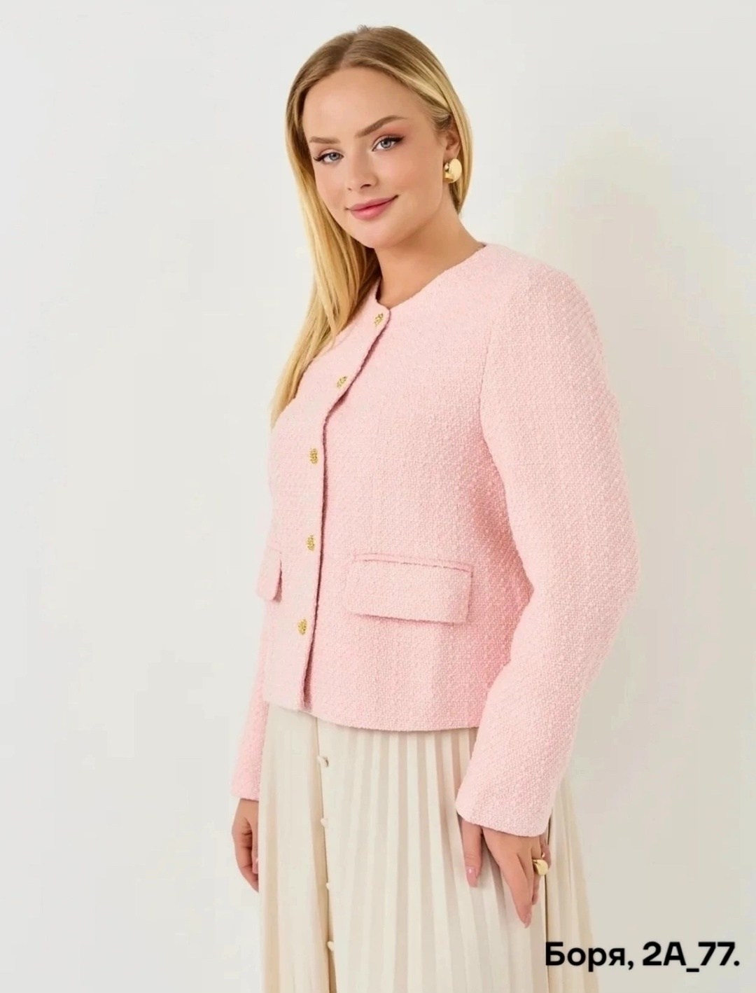 жакет твидовый укороченный теплый,жакет твидовый укороченный,жакет,пиджак жакет твидовый,zarina твидовый жакет розовый