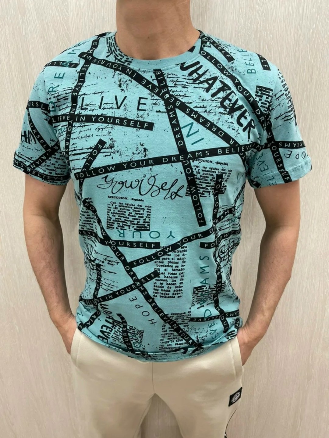 футболки мужские,футболка мужская бирюзовая,футболка,футболки для мужчин,футболка хлопковая с принтом мужская