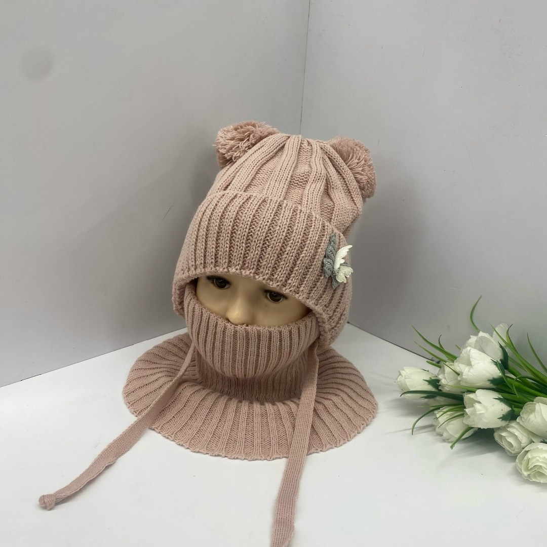 шапка снуд комплект,комплект детский шапка,шапка и снуд,шапка снуд для девочки,комплект шапка и снуд для девочки