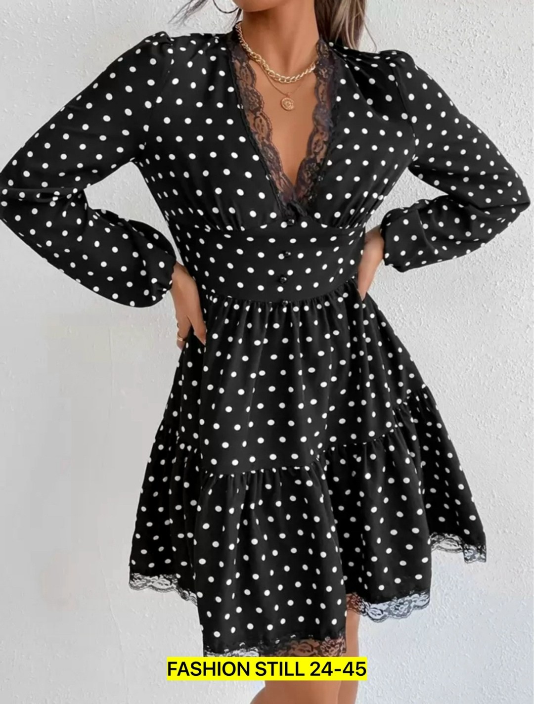 платье женская,платье,платье черное в горошек,модное платье,женское платье в горошек