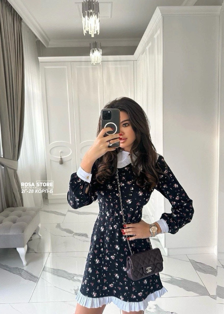 модное платье,женские платья,платья стильные,платье,платье с воротником