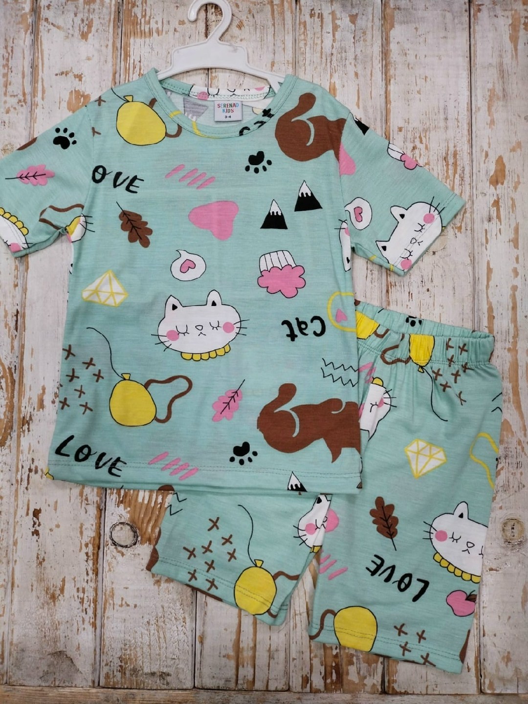 пижамы для девочек,пижама детская,комплект пижама,пижама домашний одежда,пижам