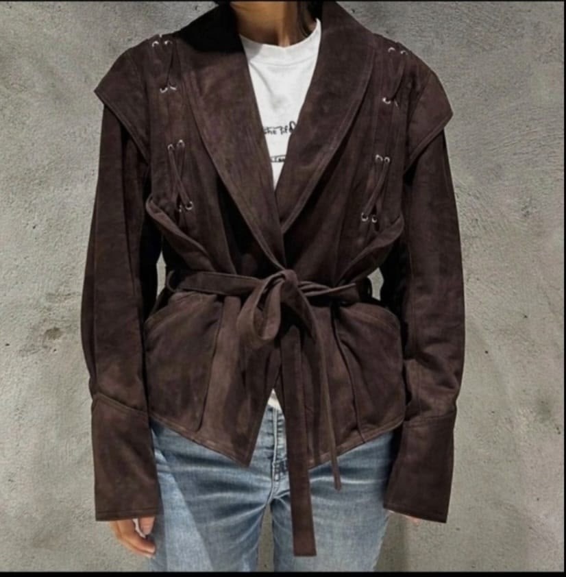 замшевая куртка,замшевая куртка женская,куртка кожаная,куртка с поясом,куртка косуха