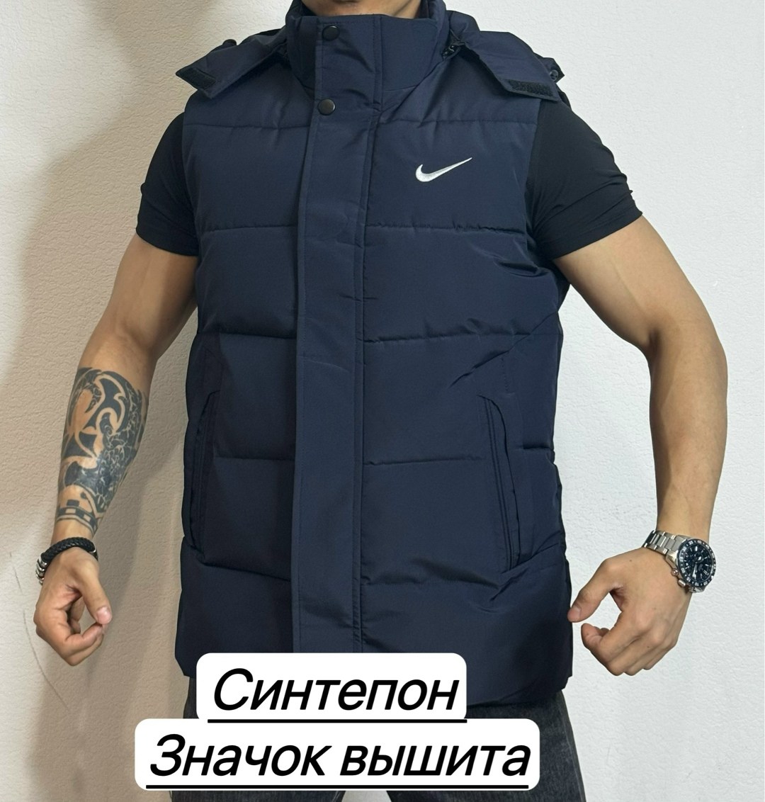 мужские жилеты,жилет утепленный nike,жилетка,жилетка спортивная,жилетка весенняя найк