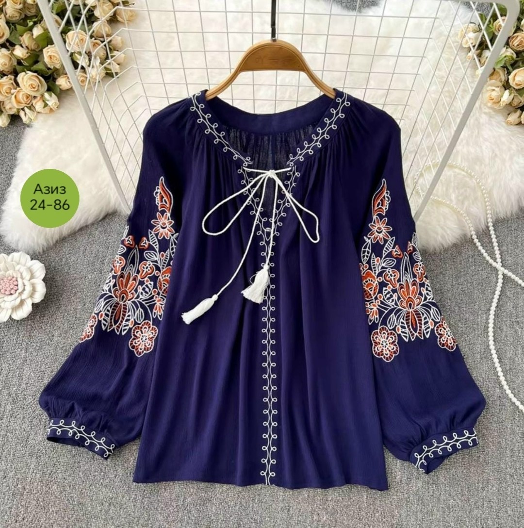 блузка в стиле бохо,блузка с вышивкой,винтажная блузка,одежда в стиле бохо,женская блузка с вышивкой