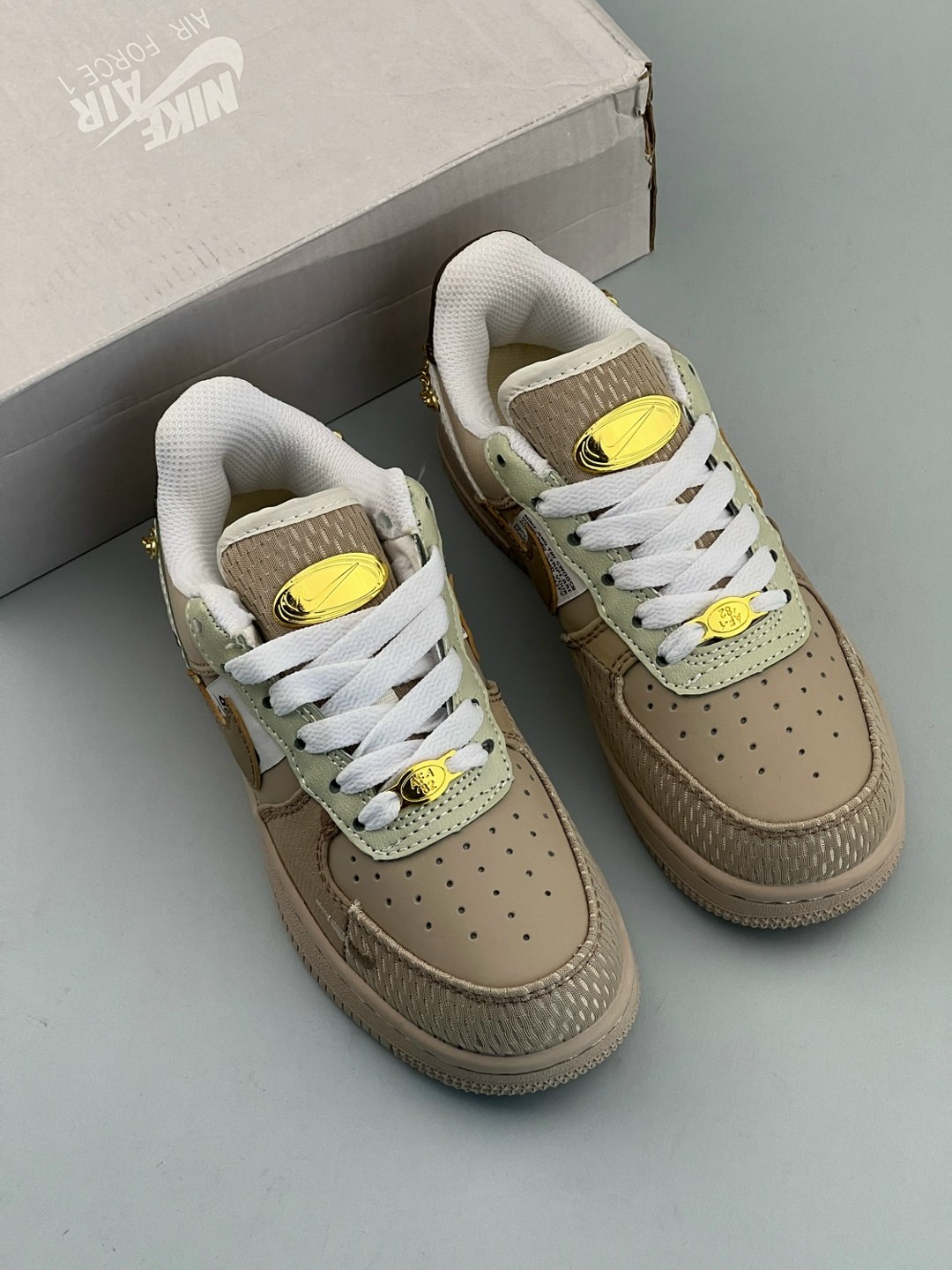 кроссовки,nike air force 1 low tan bling,кросcовки nike air force 1,nike air force 1 low, женская