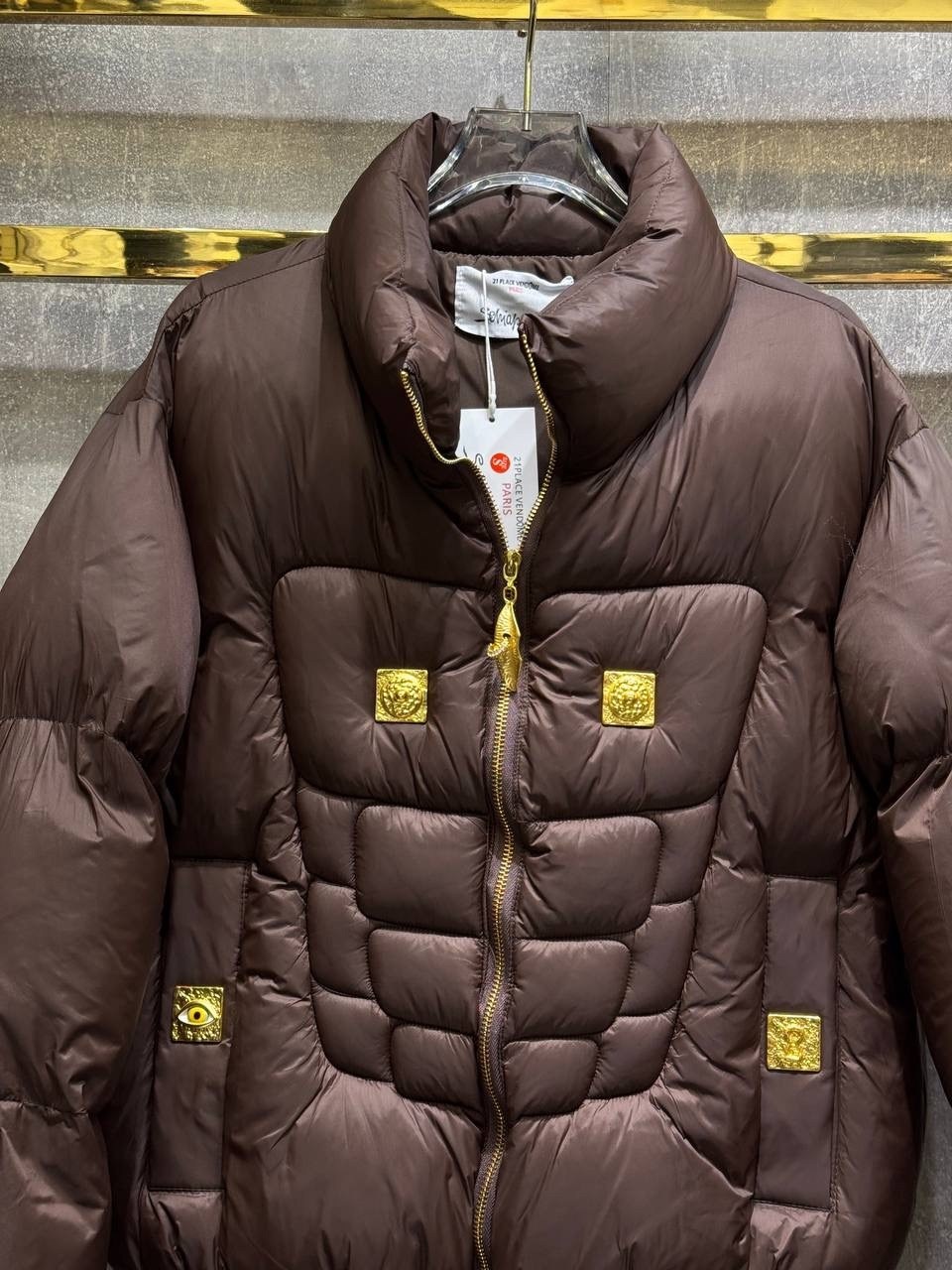 пуховик fendi,пуховик,куртка пуховик,пуховики женские,пуховик двухсторонний