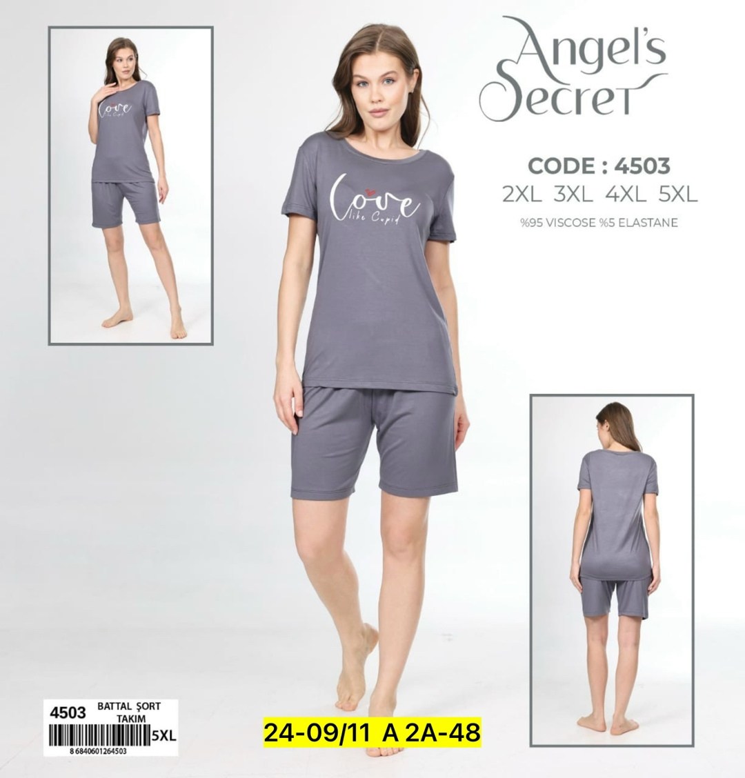 пижама женская,пижама для женщин,пижама комплект,пижама женская с шортам,пижама nicoletta (l, черный)