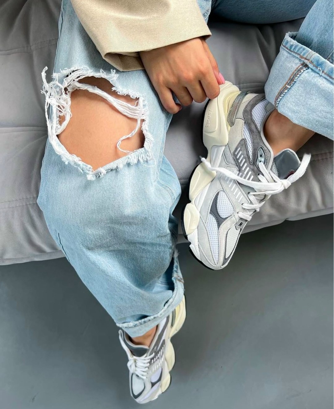 кроссовки new balance 9060,кроссовки замша,кроссовки,кроссовки для мужчин, женская