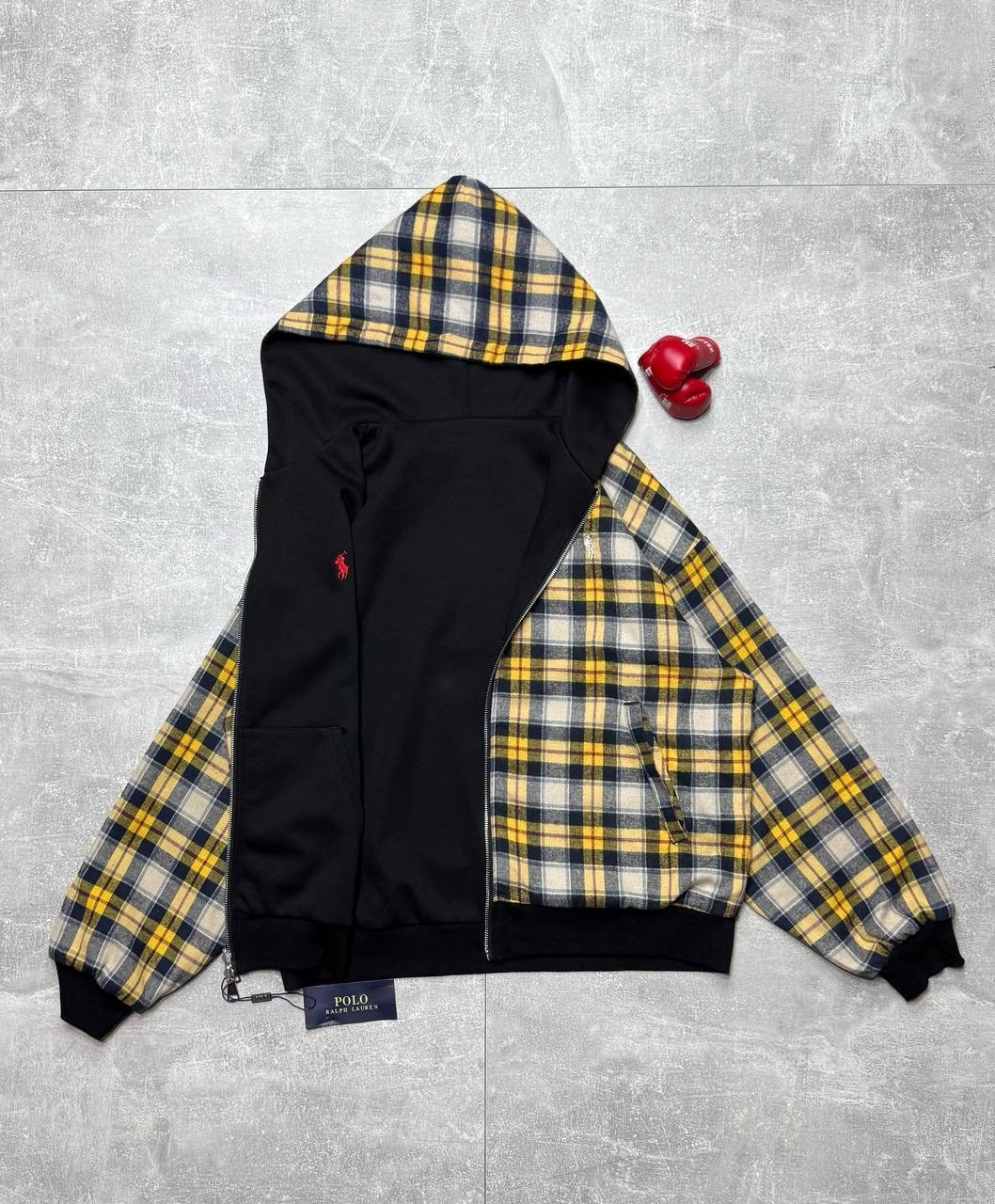 клетчатая куртка,повседневная куртка,куртка бомбер,куртка капюшоном