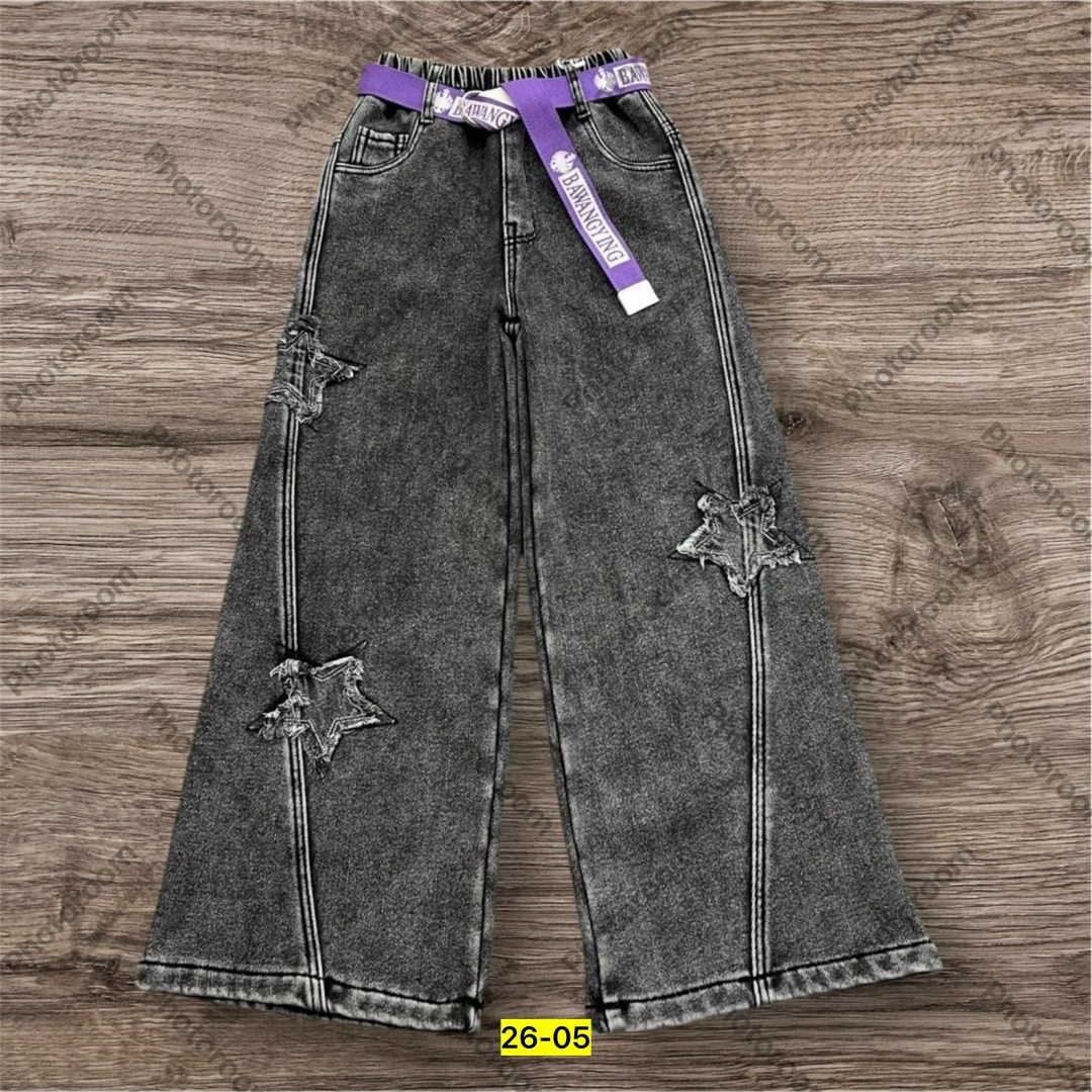 джинсы детский,джинсы широкие,стильные джинсы,джинсы широкие для девочек,джинсы детские
