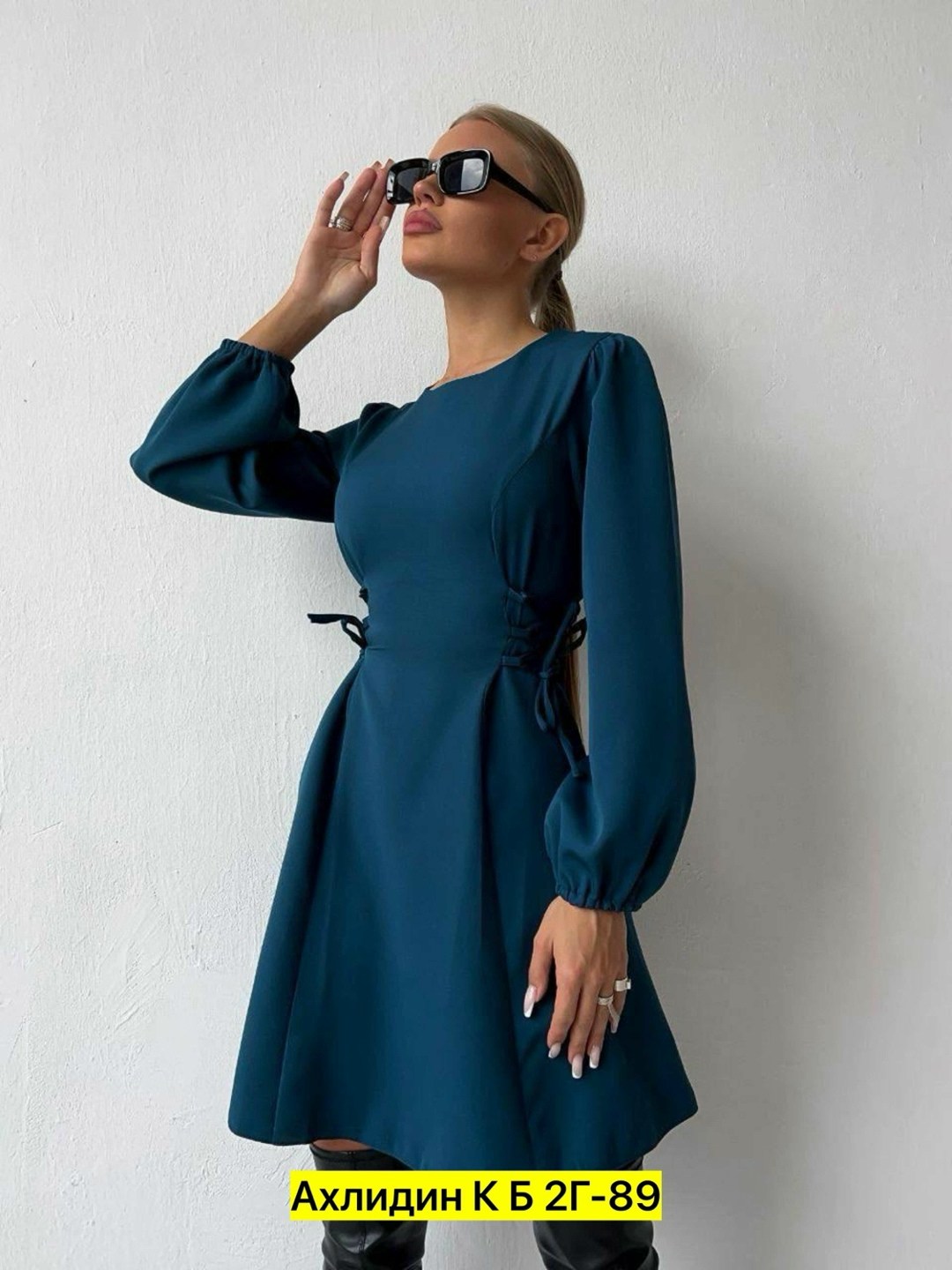 платье голубое,платье женская,платье женское с завязками,платье,платье женское голубое