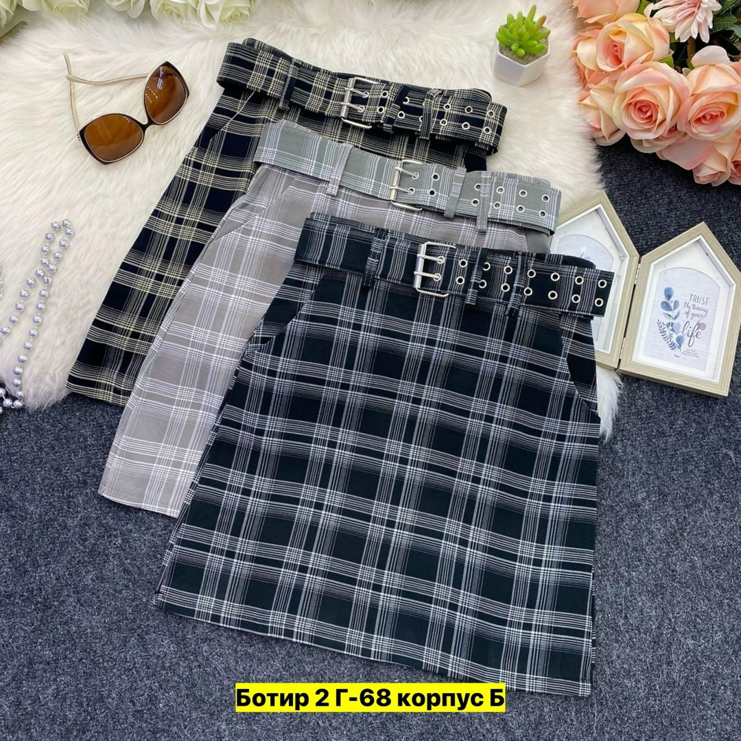 юбка стрейч,женские юбки,юбка,юбка в клетку,