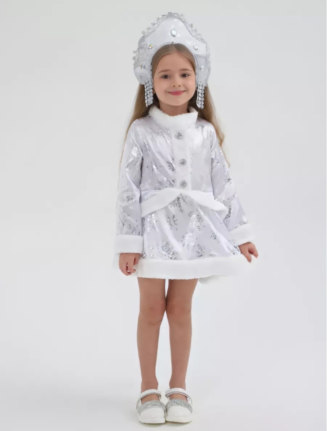 костюм снегурочка детский,костюм снегурочка для девочки,детский костюм снегурочки,костюм снегурочки белый,карнавальные костюм снегурочка