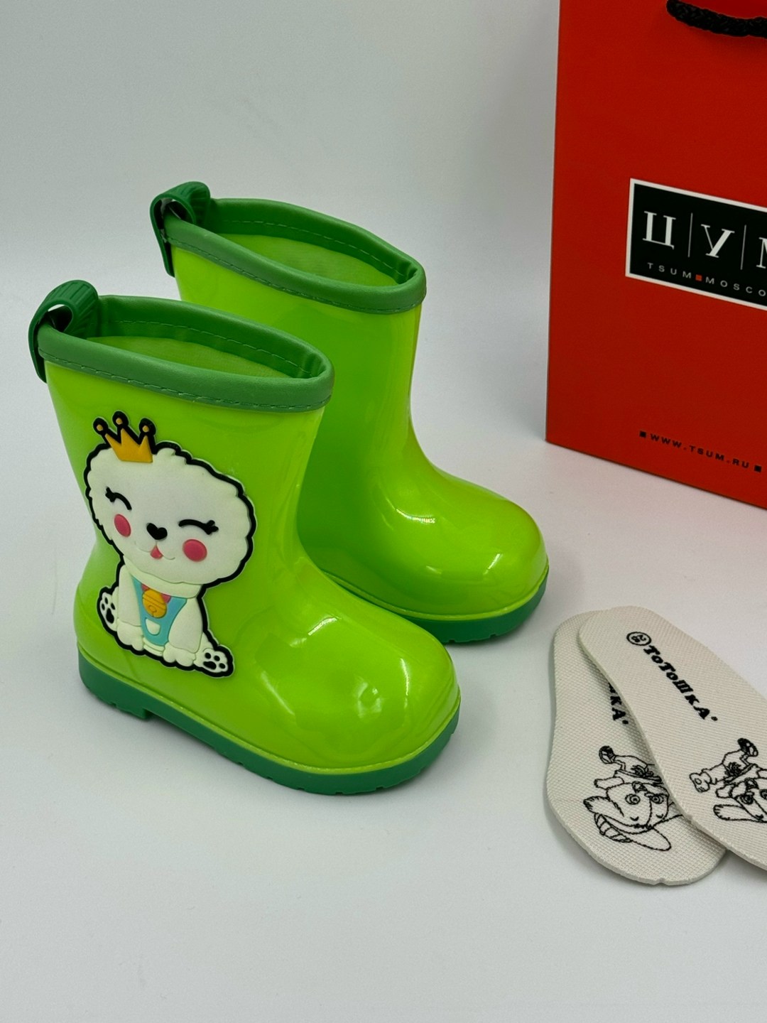 сапоги резиновые детские зеленые,сапоги детские,модные детские резиновые сапоги,детские резиновые сапоги,тотошка резиновые сапоги детские