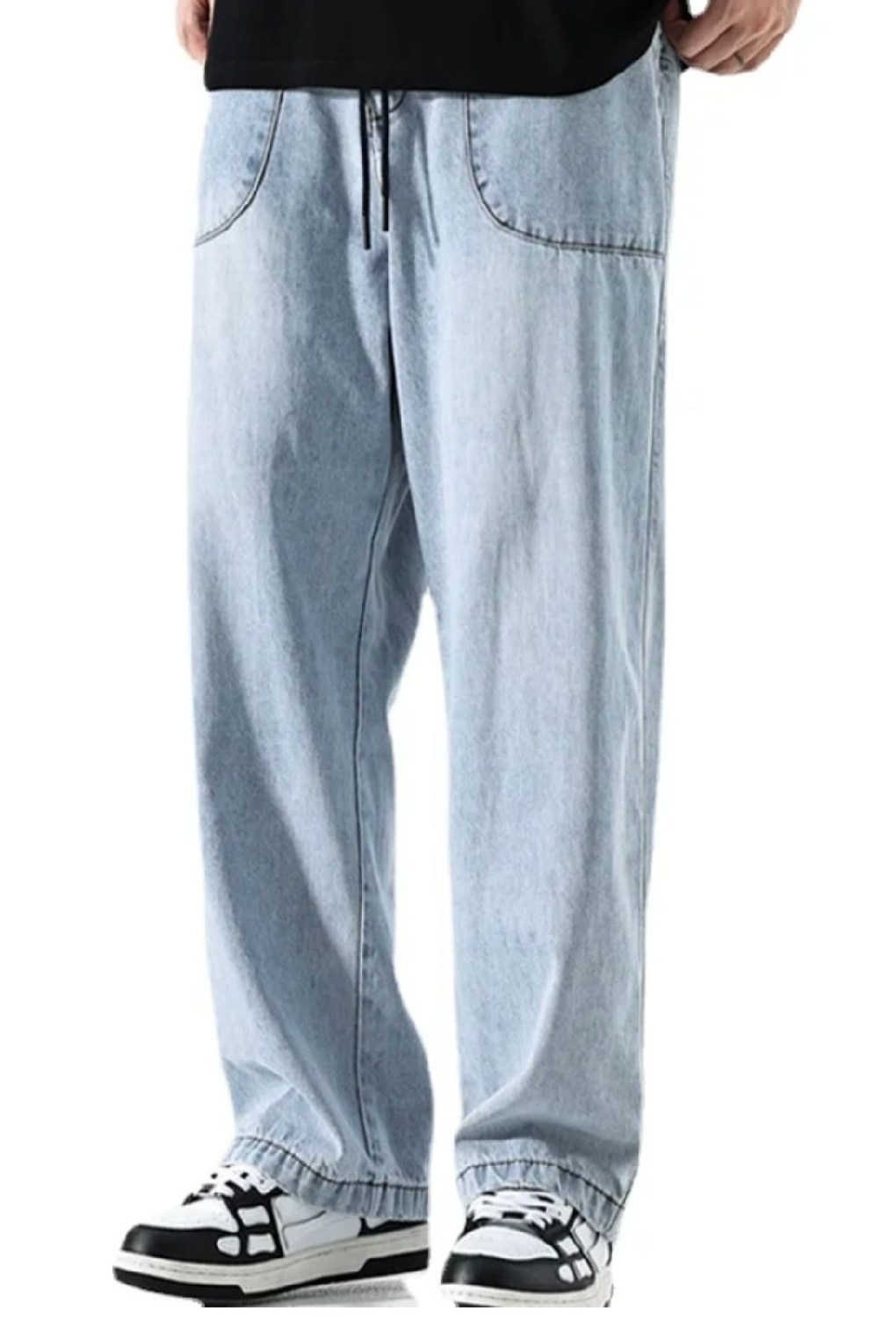 мужские широкие джинсы,джинсы для мужчин,брюки джинсы,джинсы мужские,широкие джинсы