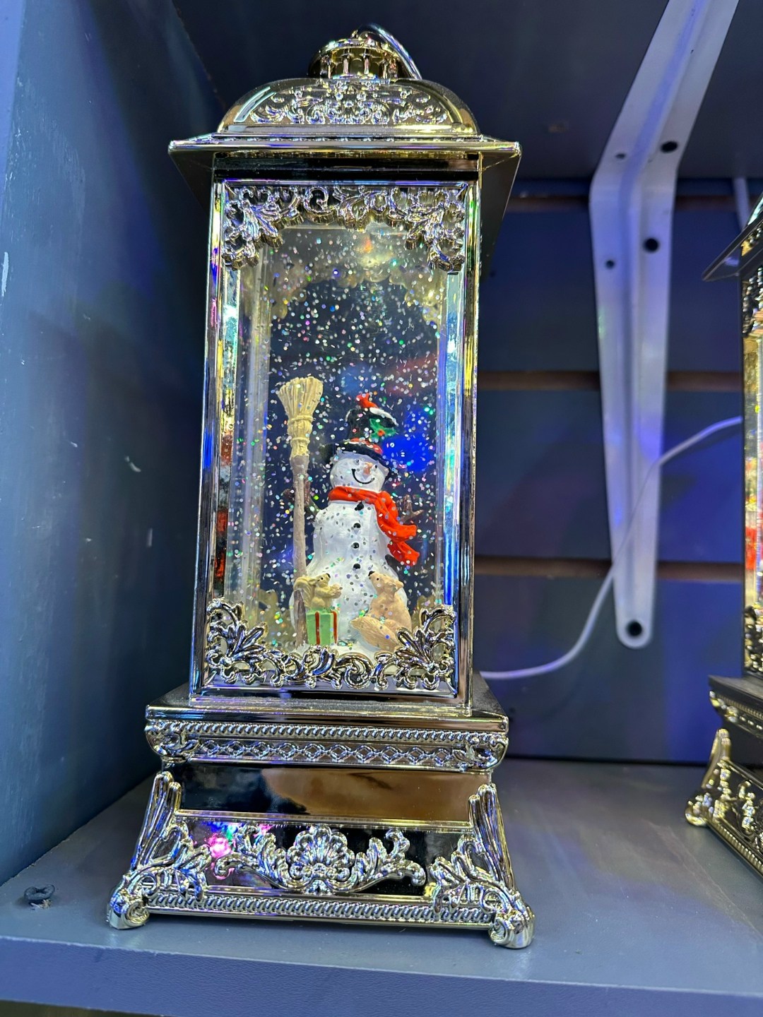 новогодний музыкальный фонарь светильник со,фонарь новогодний музыкальный светильник со снегом,новогодний фонарь светильник,новогодний фонарь,фонарь новогодний музыкальный