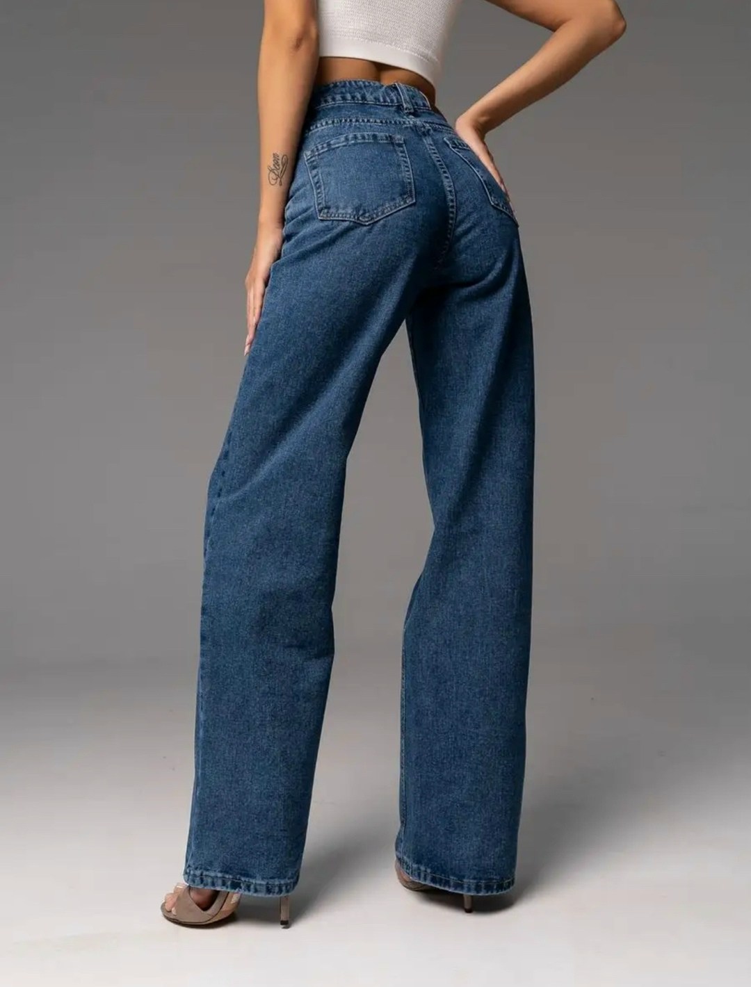 джинсы широкие,женские джинсы,женские широкие джинсы,синие джинсы широкие,джинсы широкие палаццо