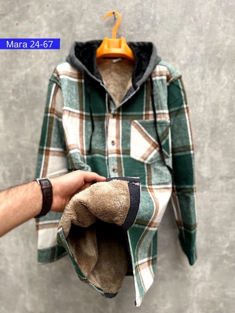 рубашка в клетку с капюшоном,рубашка с капюшоном,теплая рубашка,рубашка на меху,клетчатая рубашка с капюшоном