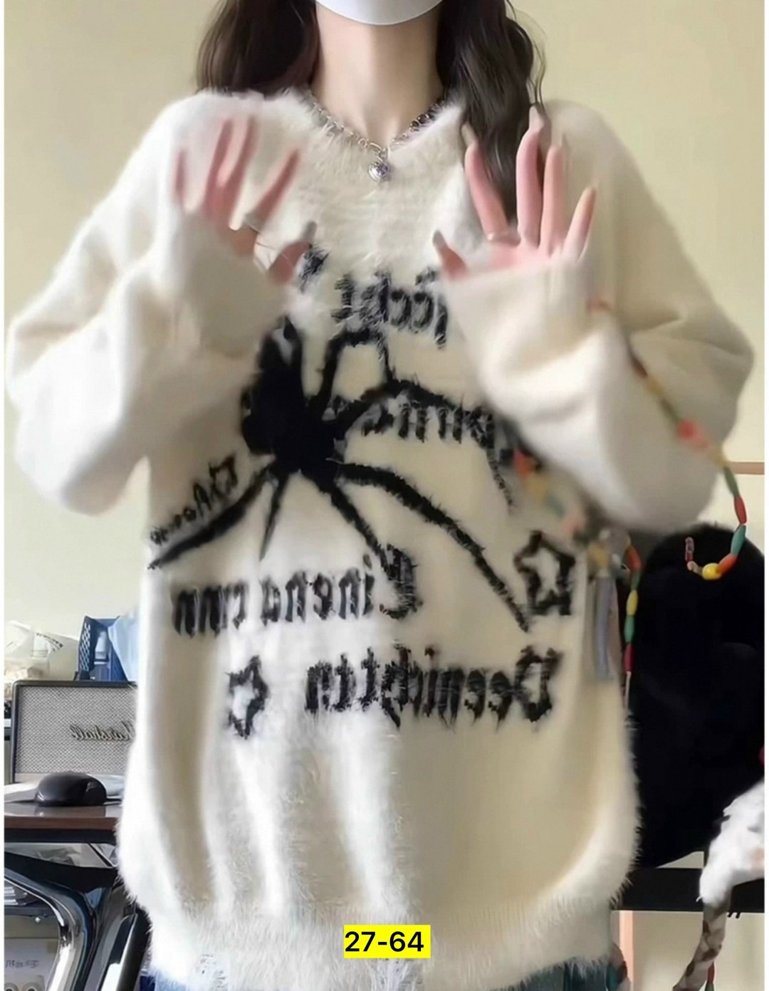 свитер в корейском стиле,свитер,вязаные свитера,свободный свитер,женский вязаный свитер