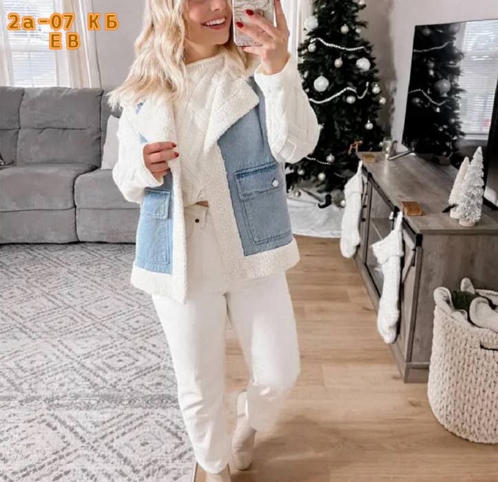 жилет джинсовый,теплый жилет,меховая жилет,джинсовая куртка,жилет женский джинсовый