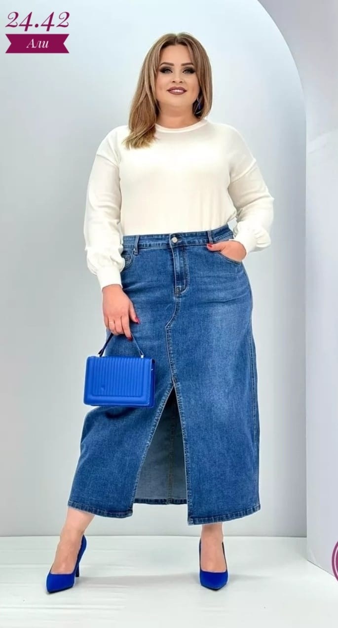 джинсовая юбка,джинсовая юбка миди,длинная джинсовая юбка,джинсовая юбка макси,юбка женская джинсовая