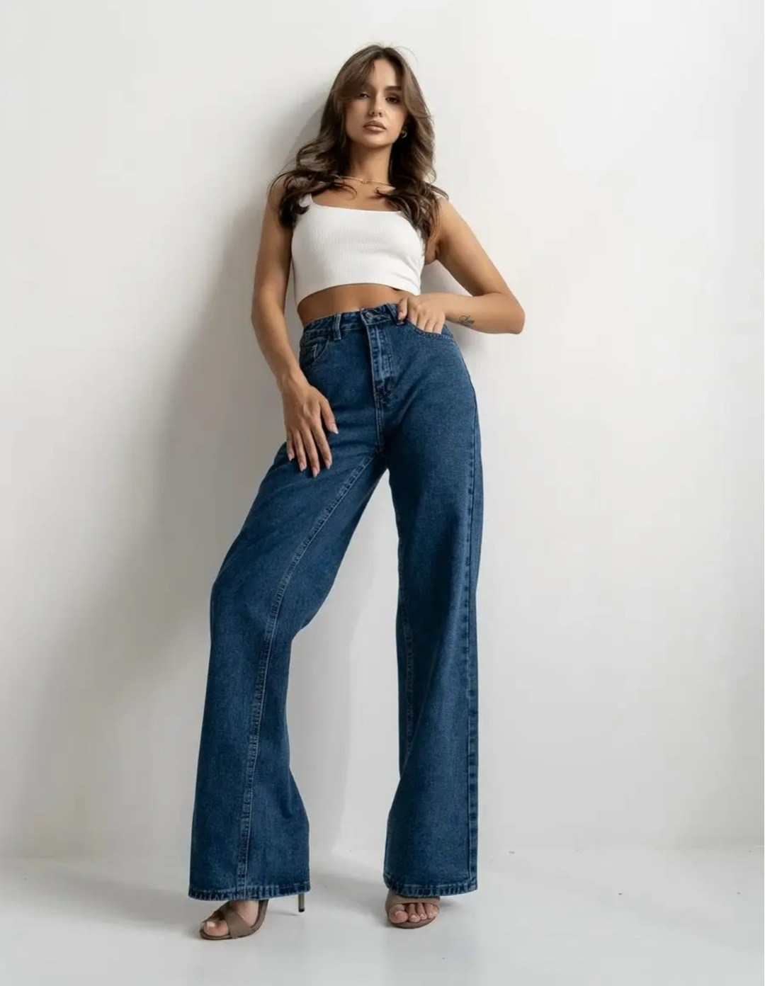 джинсы широкие,женские джинсы,женские широкие джинсы,синие джинсы широкие,джинсы широкие палаццо