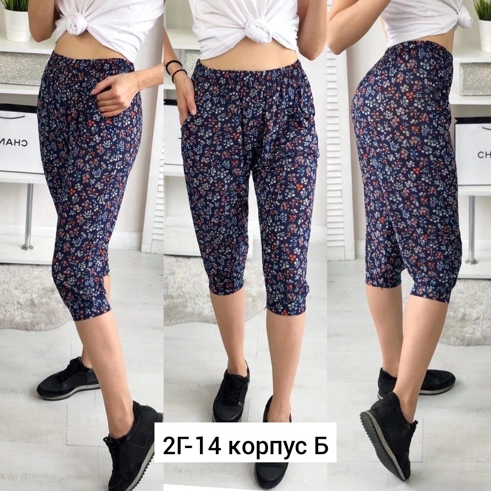бриджи в цветочек,бриджи женские,бриджи капри,брюки бриджи